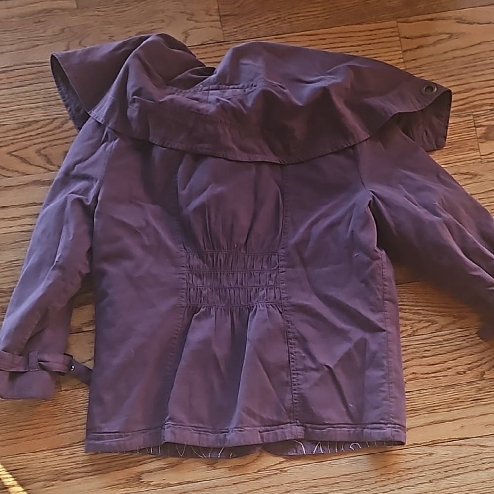 Purple Button-Up Jacket - Picture 2 of 3
